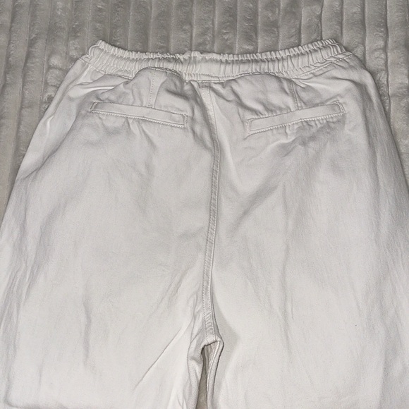 Free People White Denim Jogger | Size Small - Picture 11 of 14